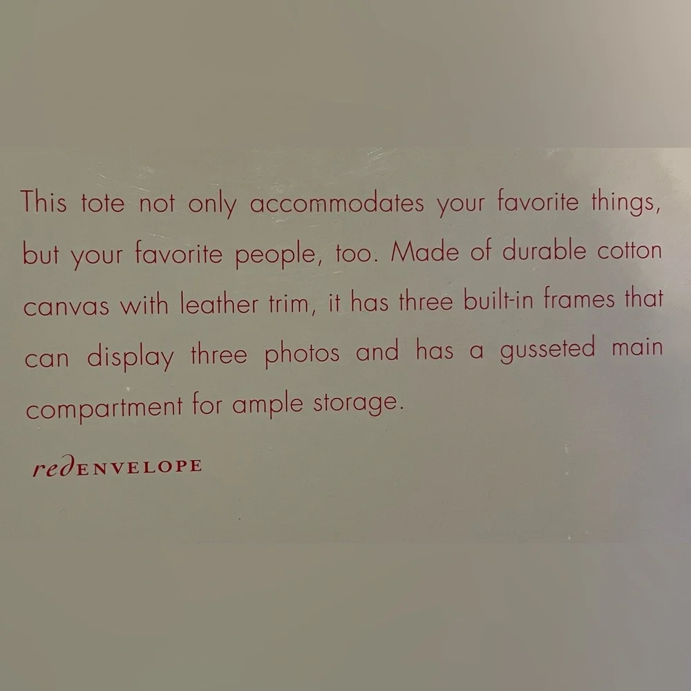 NWT Photo Collage Tote Bag - Picture 5 of 5